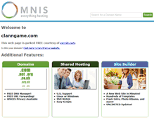 Tablet Screenshot of clanngame.com